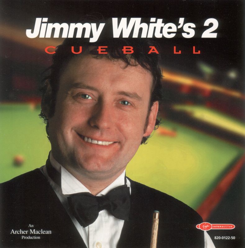 Jimmy White's 2: Cueball box art for Sega Dreamcast